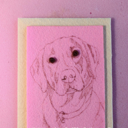 Custom Pet Portrait from Your Photo | Handmade Needle Felted Wool Art | Personalized Dog Cat Keepsake Gift
