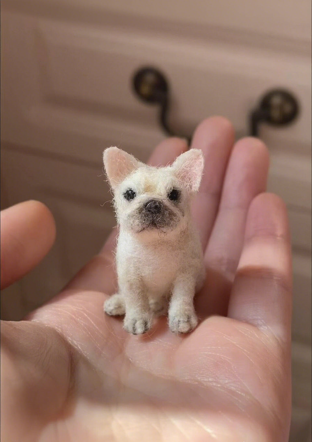 Custom Needle Felted Pet Sculpture | Miniature Wool Dog Cat Figurine | Handmade 3D Animal Keepsake