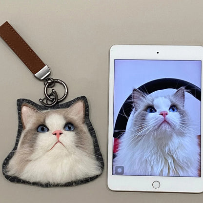 3D Needle Felted Pet Charm | Custom Wool Dog Cat Ornament | Christmas Gift for Pet Lovers