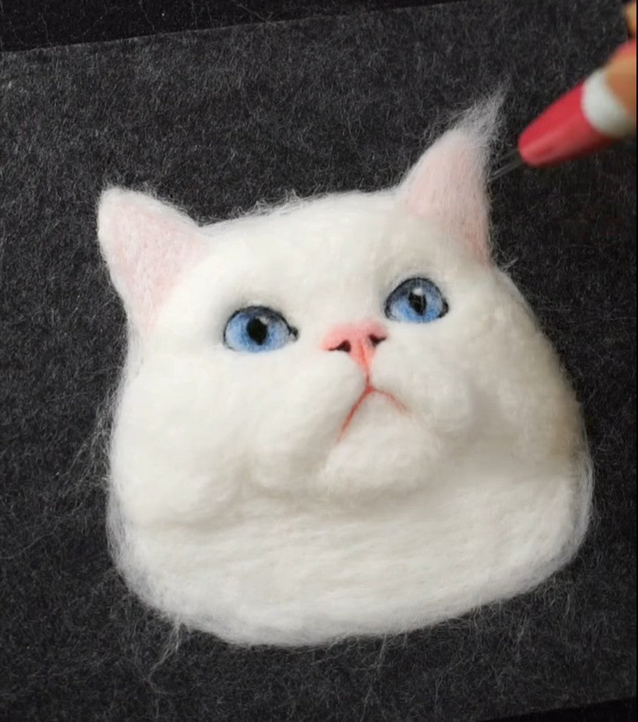 3D Needle Felted Pet Charm | Custom Wool Dog Cat Ornament | Christmas Gift for Pet Lovers