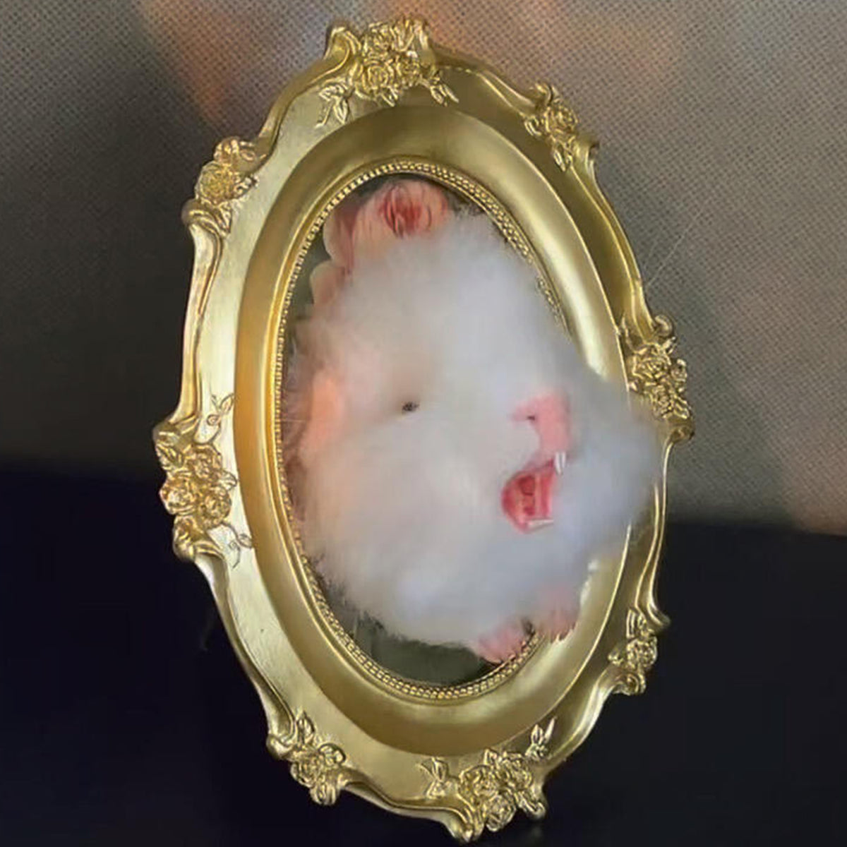 Custom 3D Felt Hamster Portrait | Handmade Needle Felted Small Pet Frame | Unique Gift For Small Pets Lovers