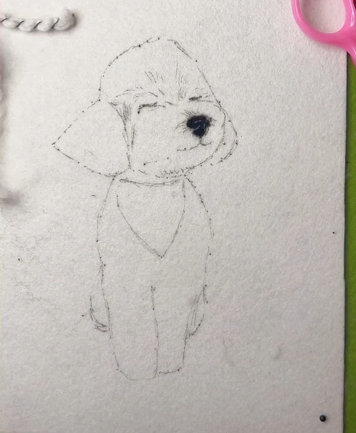 Custom Pet Portrait | Handmade Needle Felted Wool Art | Personalized Meaningful Gift for Pet Lovers