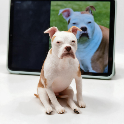 Needle Felted Pet Sculpture | Custom Wool Animal Art | One of a Kind Handmade Pet Keepsake