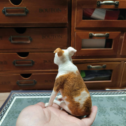 Needle Felted Pet Sculpture | Custom Wool Animal Art | One of a Kind Handmade Pet Keepsake