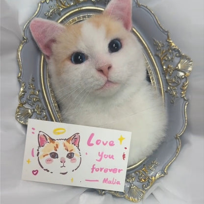 Custom 3D Wool Cat Portrait | Needle Felted Pet Portrait | Christmas Gift Memorial Gift for Pet Lovers