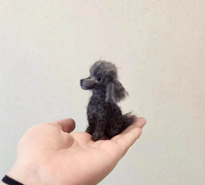 Custom Pet Sculpture | Needle Felted Dog Cat Figurine | Handmade Wool Personalized Memorial Gift