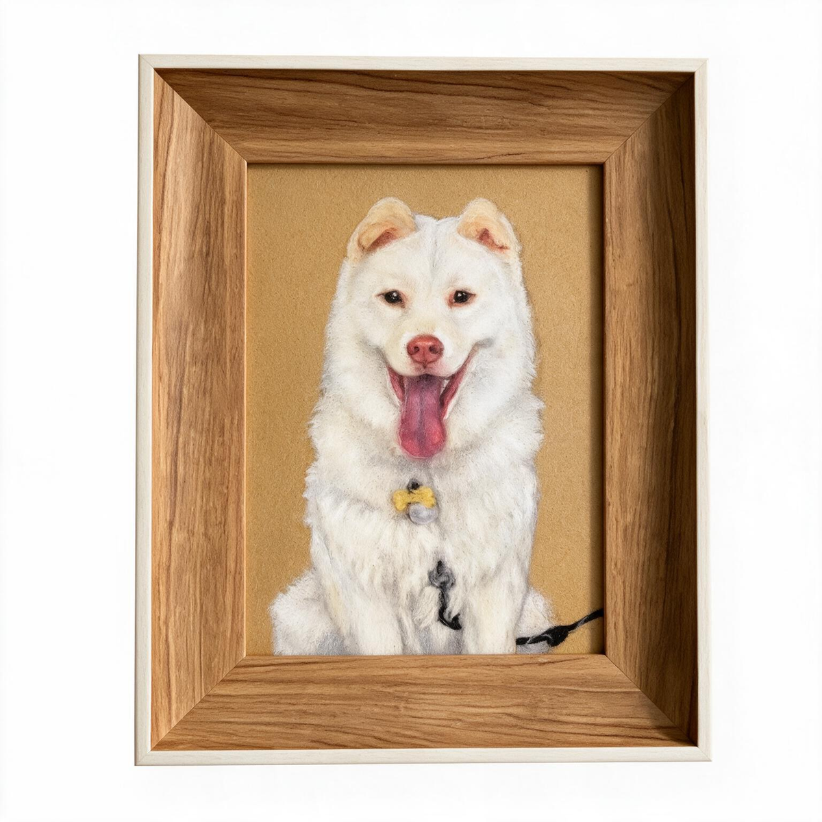 Custom Dog Portrait | Handmade Needle Felted Wool Art | Personalized Pet Memory Gift
