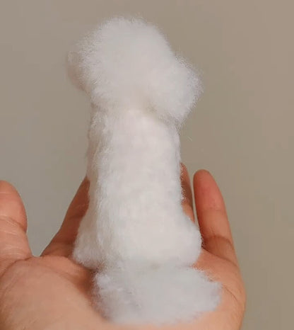Custom 3D Dog Cat Sculpture | Needle Felted Mini Figurine | Handmade Wool Personalized Pet Portrait