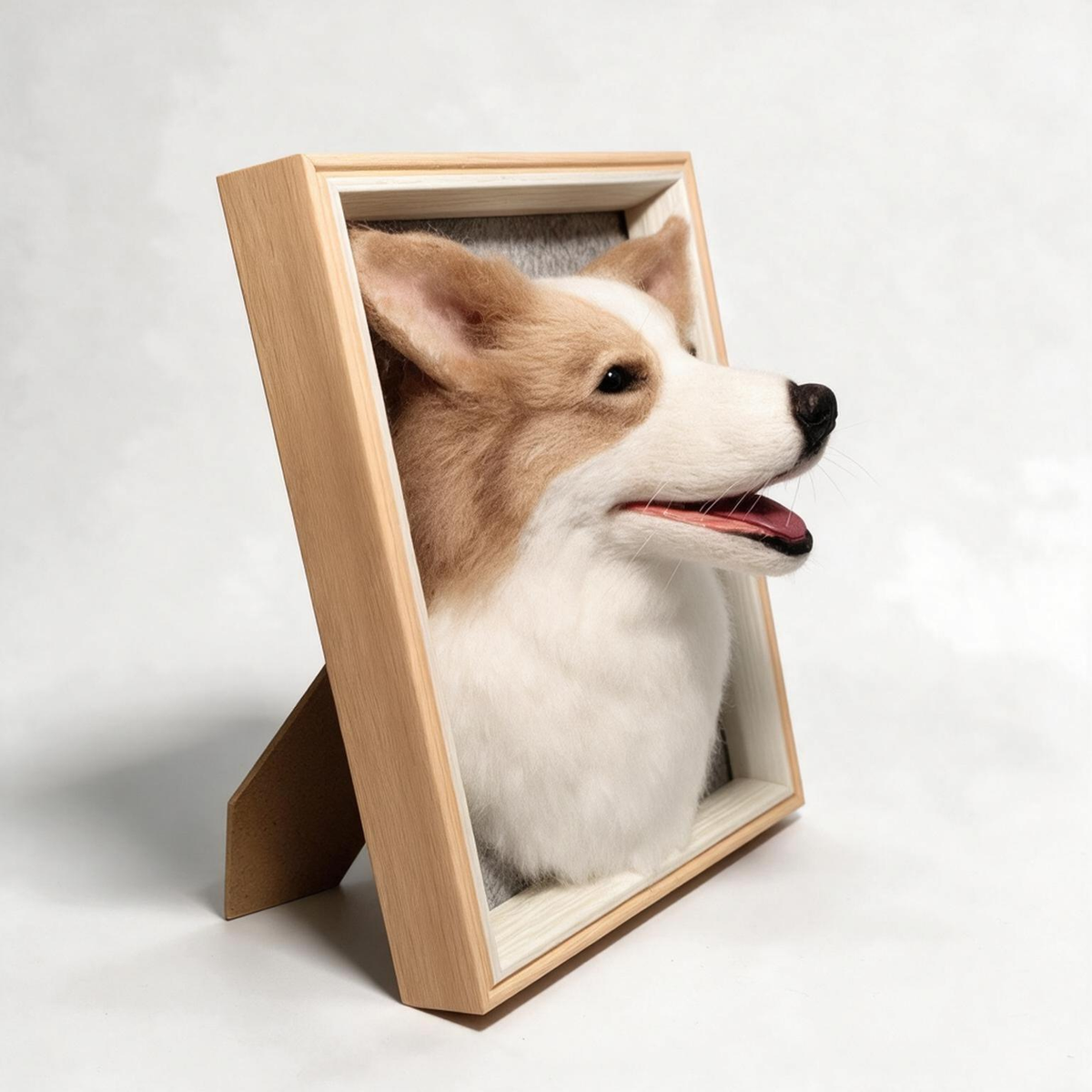 Custom 3D Dog Portrait | Needle Felted Pet Portrait | Handmade Christmas Gift Memorial Gift